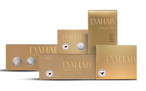 لنز رنگی دهب