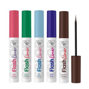 خط چشم رنگی گلدن رز مدل Flash Liner