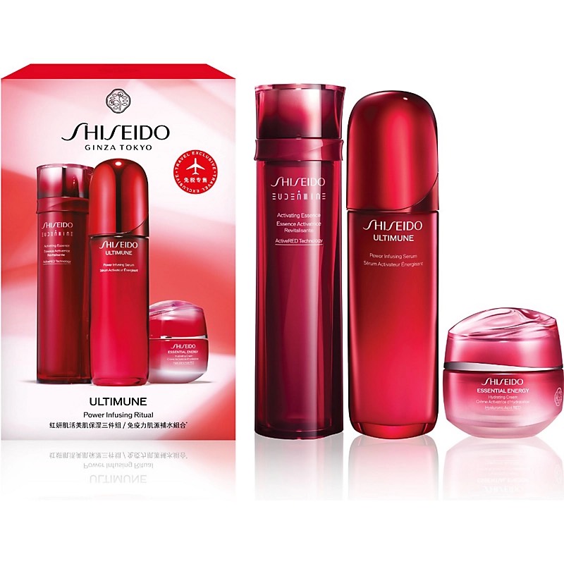 پک روتین تقویتکننده و احیاکننده پوست شیسدو اولتیمون SHISEIDO Ultimune Power Infusing Ritual