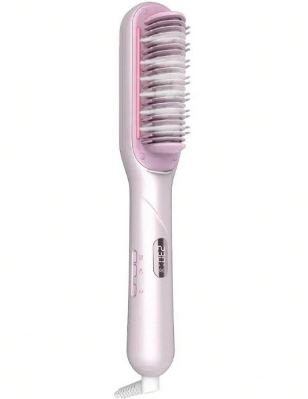 برس حرارتی مو شیگلم مدل بنفش SHEGLAM Purple Heated Hair Brush